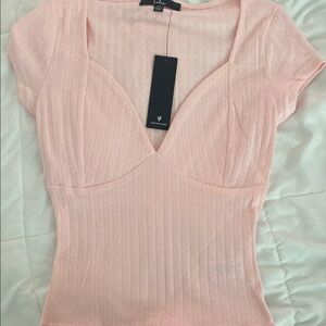 baby pink top
